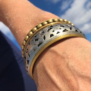 Bracelet Duo: Brass Bangles!